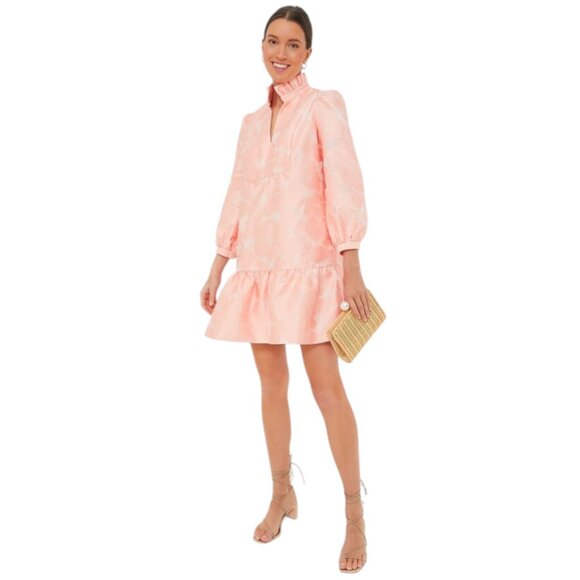 Tuckernuck Bellini Pink Fil Coupe Palmerston Dress